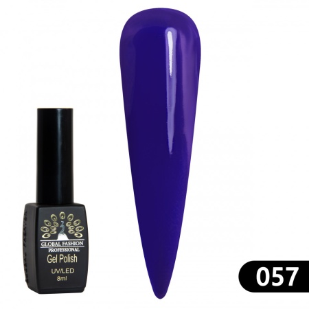 OJA SEMIPERMANENTA BLACK ELITE, GLOBAL FASHION 8 ML, 057