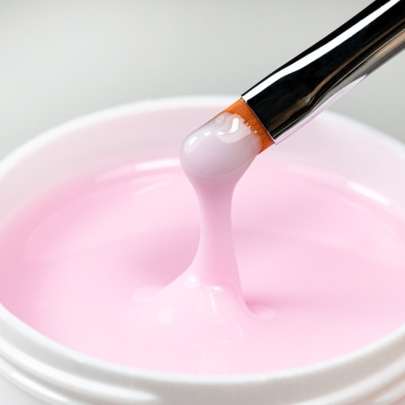 AlleLac Tixo Hard Builder Gel Soft Blush 45g - Img 4