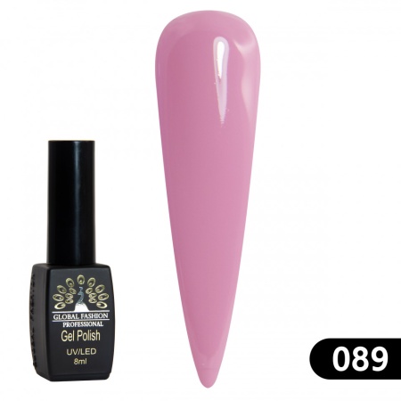 OJA SEMIPERMANENTA BLACK ELITE, GLOBAL FASHION 8 ML, 089
