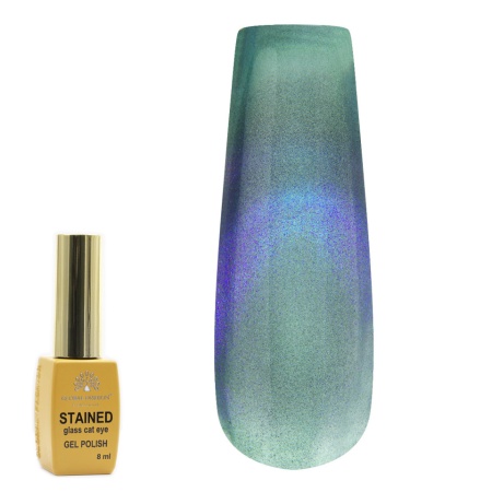 Oja Semipermanenta Vitraliu - Stained glass cat eyes , Global Fashion 8 ML, 02