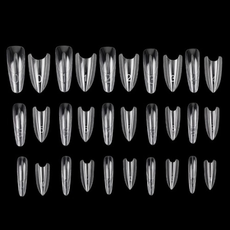 Set 240 Tipsuri Sandwich Dual Form Oval / Almond - Img 4