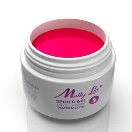 Spider Gel MollyLac Neon Watermelon - Img 3