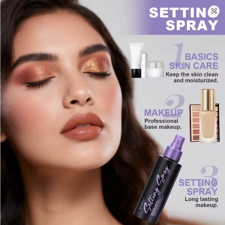 Spray fixare machiaj Ushas Spray Setting Spray, Matte - Img 2