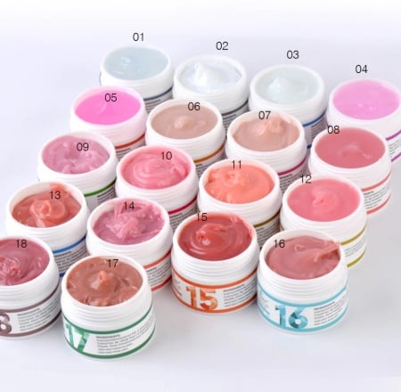 GEL UV CONSTRUCTIE FSM 15ML - NR 01 - CLEAR - TPO Free - Img 2