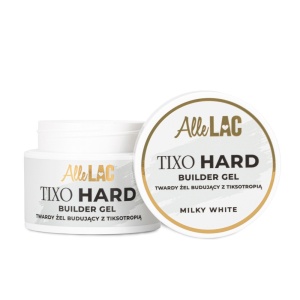 AlleLac Tixo Hard Builder Gel Milky White 45g - Img 4