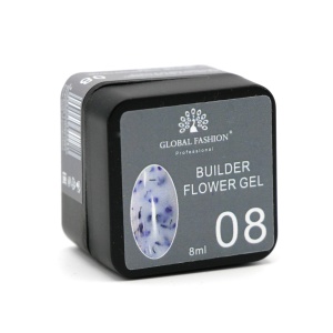 Gel pentru constructia unghiilor, 8 g, Flower Builder Gel, 08