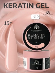 Gel pentru constructia unghiilor, Keratin Builder Gel, K12