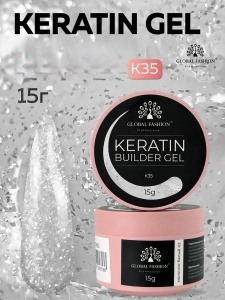 Gel pentru constructia unghiilor, Keratin Builder Gel, K35