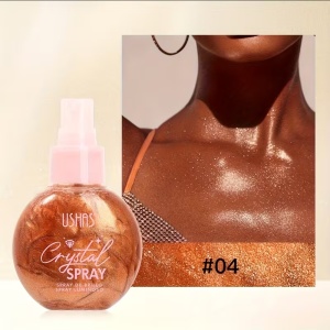 Iluminator spray pentru fata si corp Crystal Spray Ushas #4