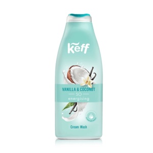 KEFF GEL DUS 500ML COCONUT VANILLA