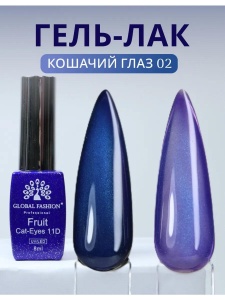Ojă semipermanentă cat eye Fruit 11D , nr 2 - Img 2