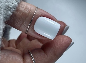 Oja semipermanenta Gloss gel B nails 021 - alb