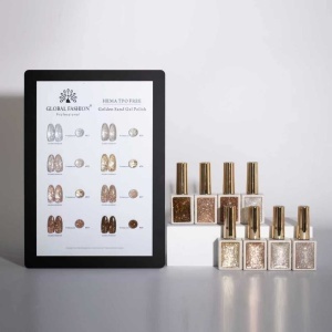 Oja Semipermanentă Golden Sand Gel polish 15 ml, 03 - Img 3