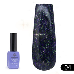 Oja Semipermanenta Peacock , Global Fashion 8 ML, 04