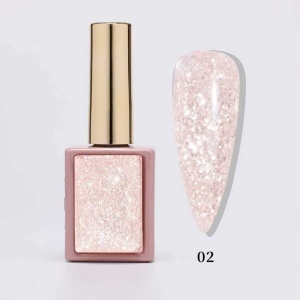 Oja Semipermanentă Star Diamond Gel Polish 15 ml, 02