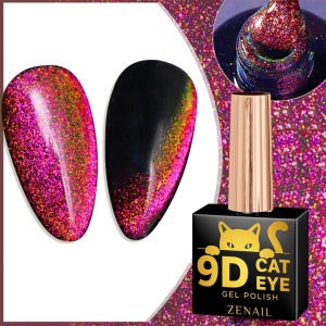 Oja semipermanenta Zenail 9D Cat Eyes 10 ml 08