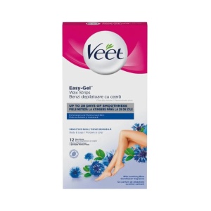 Veet Benzi Depilatoare Corp Piele Sensibila 12foi
