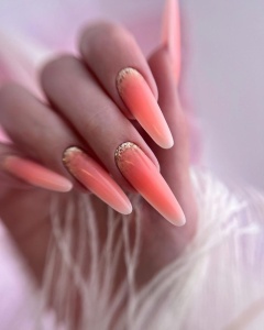 Builder gel Molly Nails Milky Dreams Sunny Peach by Monika Szlósarczyk Hema Free & TPO free