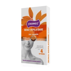 Farmec Benzi Depilatoare Corp Scortisoara 16buc