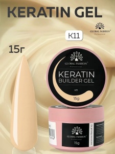 Gel pentru constructia unghiilor, Keratin Builder Gel, K11