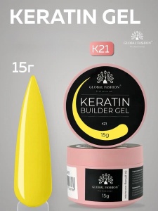 Gel pentru constructia unghiilor, Keratin Builder Gel, K21