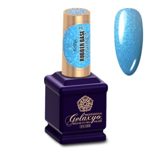   Gelaxyo Rubber Base Coshine este o bază cu mult sidef și sclipici extrafin, ideală pentru o manichiură cu strălucire suavă, discretă, care poate fi purtată atât la birou cât și în vacanță!  Bază flexibilă, pentru oja semipermanentă sau gel UV. Asigură o