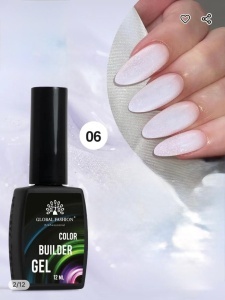 Glitter builder Gel Global Fashion color 06 - TPO Free