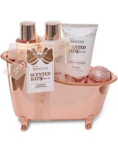 IDC INSTITUTE Scented Bath Bronze Set Cadou Baie Cadita