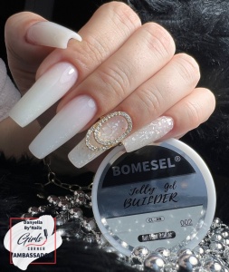 Jelly Gel Builder BOMESEL 002 MILKY WHITE - TPO Free - Img 2