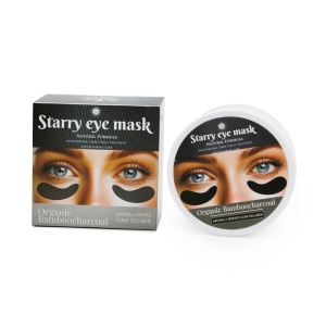 Mască pentru pleoape Starry, cărbune de bambus, colagen clar de origine naturală - Img 4