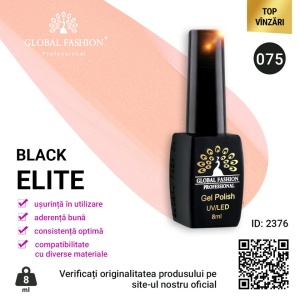 OJA SEMIPERMANENTA BLACK ELITE, GLOBAL FASHION 8 ML, 075