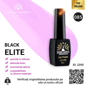 OJA SEMIPERMANENTA BLACK ELITE, GLOBAL FASHION 8 ML, 085