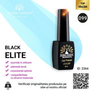 OJA SEMIPERMANENTA BLACK ELITE, GLOBAL FASHION 8 ML, 099