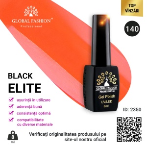 OJA SEMIPERMANENTA BLACK ELITE, GLOBAL FASHION 8 ML, 140