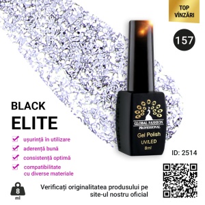 OJA SEMIPERMANENTA BLACK ELITE, GLOBAL FASHION 8 ML, 157