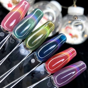 Oja Semipermanenta Vitraliu - Stained glass cat eyes , Global Fashion 8 ML, 01