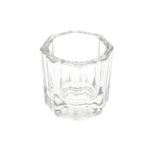 Pahar manichiura pentru lichide din sticla - Transparent - Img 2