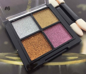 Paleta pigmenti pentru unghii Mirror 4 în 1, 006-1