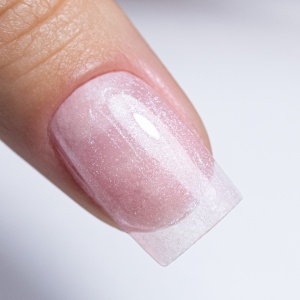 Rubber Base AlleLac Pink Bling HEMA/Di-HEMA Free Nr 1