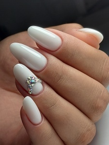 Acrylgel Molly Nails Pure White HEMA/Di-HEMA free & TPO free free 30ml