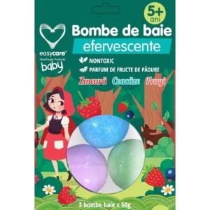 BOMBE DE BAIE EFERVESCENTE PENTRU COPII 3BUC/SET FRUCTE DE PADURE