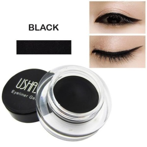 Eyeliner gel Negru + pensulă de aplicare Ushas