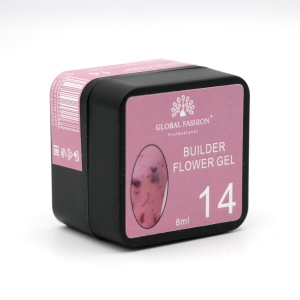 Gel pentru constructia unghiilor, 8 g, Flower Builder Gel, 14