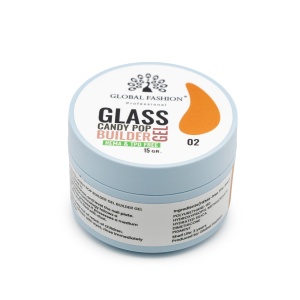 Gel pentru constructie 15 gr, Glass Candy Pop Builder Gel 02
