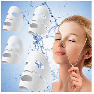 Mască de față HAOKALI Collagen Peptide Face Mask - 10 bucati - Img 5