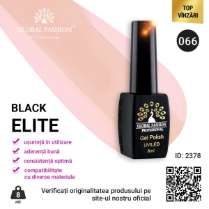 OJA SEMIPERMANENTA BLACK ELITE, GLOBAL FASHION 8 ML, 066