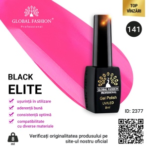 OJA SEMIPERMANENTA BLACK ELITE, GLOBAL FASHION 8 ML, 141