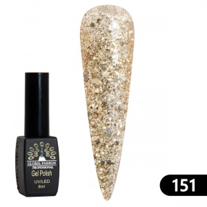 OJA SEMIPERMANENTA BLACK ELITE, GLOBAL FASHION 8 ML, 151