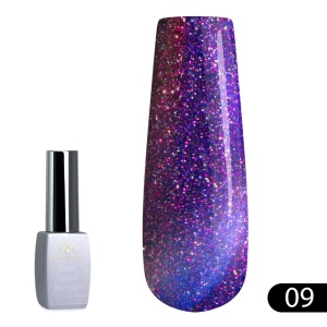 Oja Semipermanenta Fairy cat eyes gel , Global Fashion 8 ML, 09