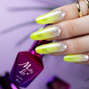Oja semipermanenta MollyLac Women in Paradise The Coconut palms Neon 10g Nr. 73